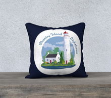 Charger l'image dans la galerie, Bruce County Chantry Island Lighthouse Cushion