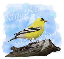 Charger l'image dans la galerie, Fine Art Print - American Goldfinch 8x10 - Canadian Bird Art