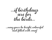 Charger l'image dans la galerie, Handmade bird greeting card Canadian artist cardinal blue jay hummingbird chickadee owl woodpecker