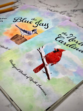 Charger l'image dans la galerie, Bird Note Book - Northern Cardinal bullet Journal Canadian Artist