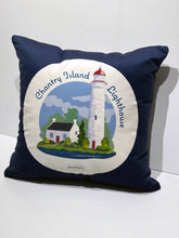 Charger l'image dans la galerie, Bruce County Chantry Island Lighthouse Cushion