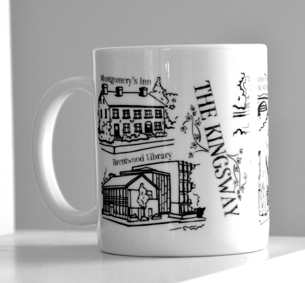 Iconic Kingsway Buildings Coffee Mug