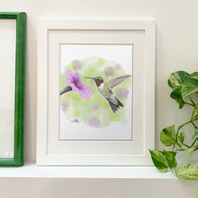 Charger l'image dans la galerie, Fine Art Print - hummingbird 8x10 - Canadian Bird Art