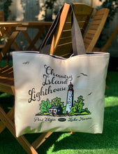 Charger l'image dans la galerie, Bruce County Chantry Island Lighthouse Tote Bag Artist Made