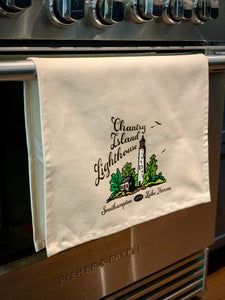🇨🇦 Chantry Island Lighthouse Tea Towel