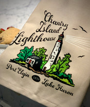 Load image into Gallery viewer, 🇨🇦 Chantry Island Lighthouse Tea Towel
