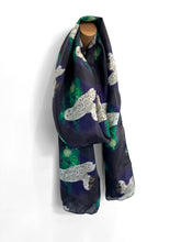 Charger l'image dans la galerie, Owl Print fashion scarf artist made in Canada