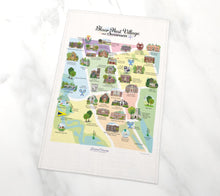 Charger l'image dans la galerie, Artist made kitchen towel of Bloor West Swansea Toronto neighbourhood