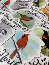 Load image into Gallery viewer, 🇨🇦 🍃 Favourite Bird Stickers! $5 from each pack goes to the Bruce Trail Conservancy!

