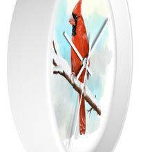 Charger l&#39;image dans la galerie, Northern Cardinal Wall clock
