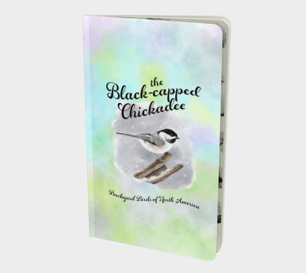 Bird Note Book - Chickadee Print Note Book