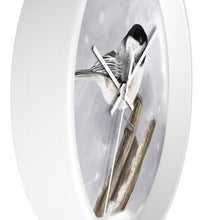 Load image into Gallery viewer, Black-Capped Chickadee Wall Clock
