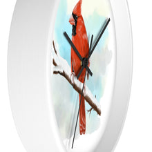 Charger l&#39;image dans la galerie, Northern Cardinal Wall clock
