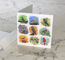 Charger l&#39;image dans la galerie, Backyard Birds Blank Note Cards - Set of 6
