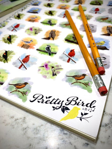 🇨🇦 Spiral Notebook - Backyard Birds - Multiple Paper Options