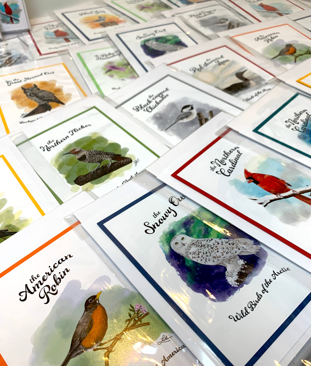 🇨🇦 Handmade Greeting or Notecards - Choose your favourite bird!